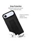 Slim & Durable Apple iPhone 17 Air Case Cover with Built-In Magnetic Hand Grip - Black - 3