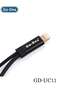 GD-UC11 2-in-1 Lightning Adapter with Universal Compatibility and Quick Charging Support - 3