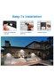 Set of 10 Wireless IP 65 Waterproof Solar Lights with 42 LEDs, Featuring 3 Working Modes - 5
