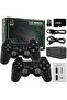 HD 4K M8 Game Stick Wireless Video Game Console 64GB Built-In 10000 Retro TV Game with Dual 2.4G Wireless Controller for GBA/PS1