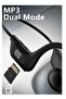 Open Ear Wireless Bluetooth Headphones – Air Conduction Earbuds for Running, Workout & Cycling | Waterproof IPX5, Over-Ear Design with Built-In Mic for iPhone & Android, Gym Use (Black) - 6