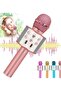 Bluetooth Karaoke Microphone Wireless,Portable Singing Microphone for Kids Adults,Karaoke Machine for Kids Toys,Birthday Gifts Ideas