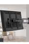 Full Motion TV Wall Mount for 26-55 Inch LED LCD OLED Flat/Curved TVs, Dual Swivel Arms - 7