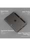 iPad 10.2 Case - Slim Translucent Hard PC Protective Smart Cover with Stand - 5