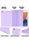 iPad 9th/8th/7th Gen (2021/2020/2019) 10.2-Inch Case with Pencil Holder (Lavender) - 2