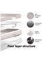 [3 in 1] for iPhone 15 Pro Max Case with 9H Tempered Glass Screen Protector, Liquid Silicone Shockproof Protective Case - 4