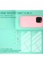 iPhone 14 Pro Max 6.7 Inch Case with 2-Pack Screen Protector & 2-Pack Camera Lens Protector – Slim Full Coverage, Pink - 4