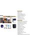 5g Multimedia Android Projector Intelligent Screen Projection Wi-Fi and Bluetooth Portable Indoor & Outdoor Theatre - 3