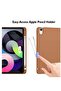 Premium Smart Case for iPad Air – Brown, Fits 6th Gen 11-Inch (2024), 5th & 4th Gen 10.9-Inch - 3