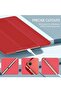 iPad 10.2 Case - Compatible with 9th/8th/7th Gen - Slim Stand Hard Back Shell Smart Cover - Red - 6