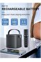 Karaoke Machine with UHF Wireless Microphones for Adults & Kids | Portable Bluetooth PA Speaker - 6