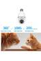Bulb Camera 1080P, Night Vision IP Camera, PTZ Camera, 4X Digital Zoom Monitor, Home Security System, WiFi Camera Full Color - 3