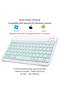 Ultra-Slim Bluetooth Keyboard and Mouse Combo Rechargeable Portable Wireless Set for Apple iPad iPhone iOS 13+ - 3