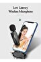 Wireless Lavalier Microphone 3 in 1 For iPhone USB C Plug and Play Intelligent Noise Reduction Mini Mic Live Streaming - 3