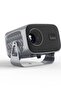 Android Smart 4K LED Projector with BT 5.2, 5G WiFi, Electric Focus, 360° Rotating