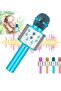 Bluetooth Karaoke Microphone Wireless,Portable Singing Microphone for Kids Adults,Karaoke Machine