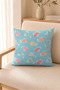 Colorful Fish Patterned Decorative Throw Pillow Cover Sea Themed Summer Decor 43X43 cm - 3