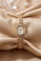 Aderra Women's Gold Steel Bracelet Watch Dial Oval Case Stone Detailed Vintage Old Money Luxury Elegant Women's Wristwatch 2026