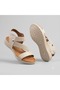 (Mavişim) Poly Lightweight Comfortable Sole Comfort Women's Sandals Vi̇zon