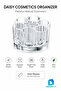 Papatya Model Transparent Makeup Organizer Cosmetic Brush and Lipstick Organizer 9X9X5,5 cm - 2