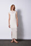 Women's Knitwear Dress Ecru
