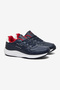 Men Credit Navy Motion Massage Lace-Up Sneakers-Navy - 4