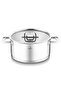 New Montreal 8-Piece Induction Base Polished Steel Cookware Set - 8