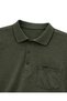 Men's Plus Size Melange Khaki Polo Collar Short Sleeve Single Jersey T-Shirt M-L-Xl-2Xl-3Xl-4Xl-5Xl-6Xl-7Xl-8Xl - 3