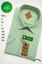 Men's Linen-Look Short Sleeve Shirt Comfortable Fit Summer Breathable Fabric S-5Xl - 3