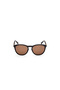 Shiny Black Polarized Injected Youth Sunglasses - 2