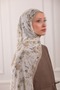 Lalin Patterned Soft Shawl Mink - 4