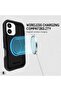 Voyager iPhone 16 Case [MagSafe Compatible] Rugged Phone Case w/ 18ft Drop Protection - Black - 7