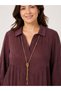90% Silk 10% Viscose Dress with Chain Detail, Length 140 cm - 2