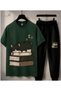 Unisex Oversize Shorts Set Short Sleeve T-Shirt Comfortable Fit Summer Casual Sports
