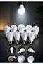 10 مصابيح كروية 12 واط اضاءة LED بيضاء نقية متعددة المواضع مصممة لتغطية مساحة أكبر بإضاءة مريحة وثابتة - 3