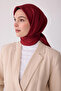 Twill Silk Patterned Scarf 4305D 87-Red