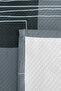 Geometric Gray Young Room Single Pique Set - Modern Anthracite 160X220 cm Quilted Bedspread - 7