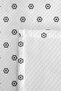 Marine Navy Blue Young Room Single Pique Set - White Minimal 160X220 cm Quilted Bedspread - 7