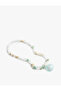 Beaded Dangle Seashell Necklace - 3