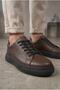 Blf-010 Men's Sneaker Daily Casual Sports Shoes Brown Black Sole - 3
