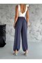 Women's Flexible Fabric Shalwar Pants with Elastic Waist - 6