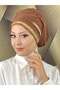 Gold Stone Evening Dress Shawl Bonnet - 4