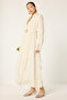 Asymmetric Cut-Out Belted Dress - 2