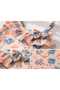 Girl's Bow One-Piece Swimsuit Sea Beach Pool Swimwear 1-2 2-3 3-4 4-5 5-6 Age-Appropriate Patterned Digital Print Fabric - 2