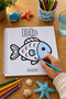 Animals and Letters Coloring Book / Learning the Letters - 2