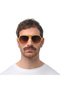 Alessio Unisex Sunglasses Transparent Yellow / Lens: Brown Gradient Ok021-Tye - 3