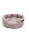 Earth Bound Pet Bed Small - Pink - Premium Waterproof Cushion Bed with Sustainable Filling & Durable Exterior – 50 x 40 x 25 cm