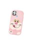 Realme C25Y Compatible Case Camera Protective Pink Silicone Couple Phone Case Cute Patterned - 3