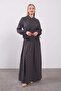 Black Waist Lace Detailed Skirt Set - 2
