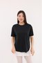 Livesta Women's Oversize Basic Crew Neck T-Shirt 50% Cotton 50% Polyester
